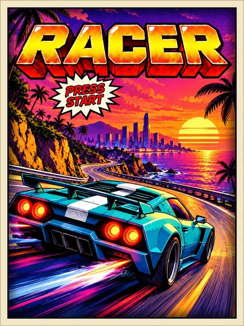 Racer poster